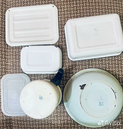 Эмалированная посуда СССР