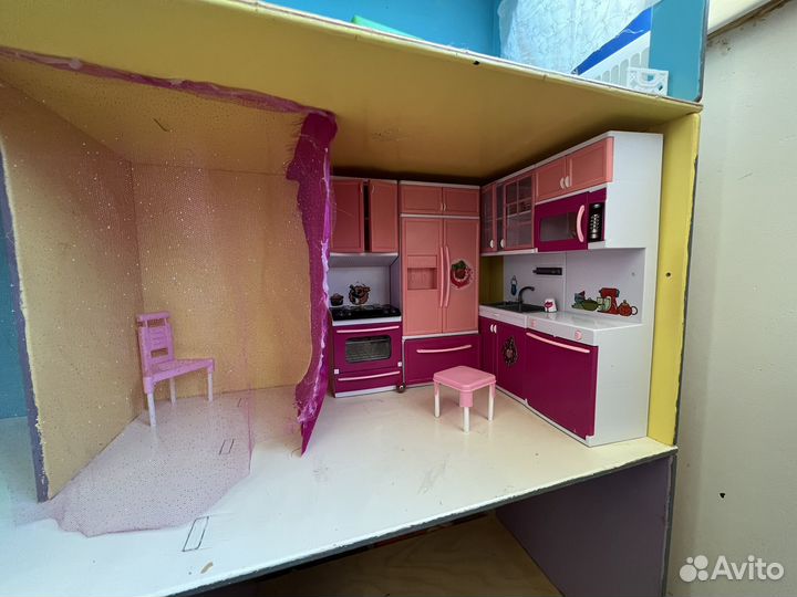 Домик кукольный барби barbie