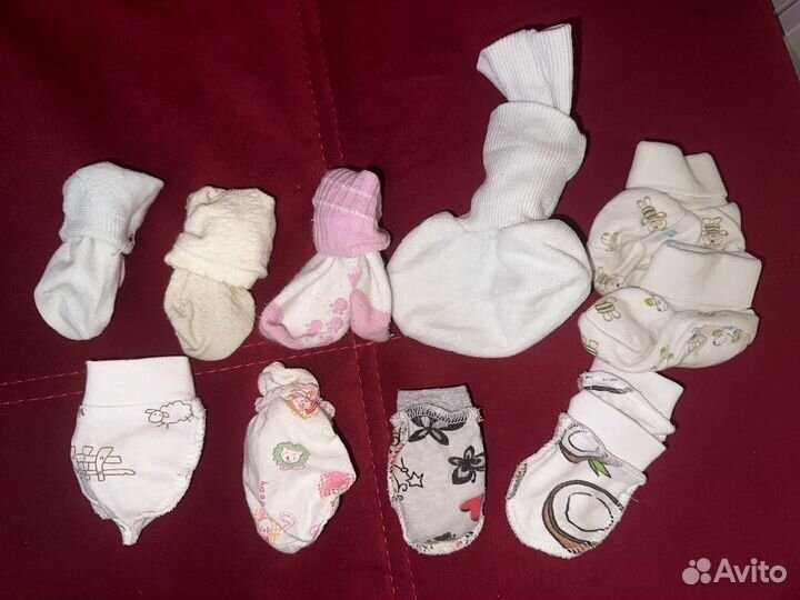 Вещи пакетом для девочки 50-68