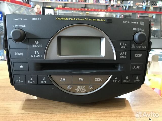 Магнитофон Тайота раф 4 заводской