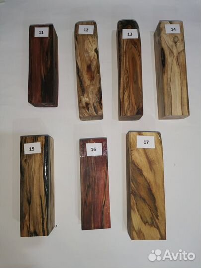 Бруски, заготовки для рукоятей ножей