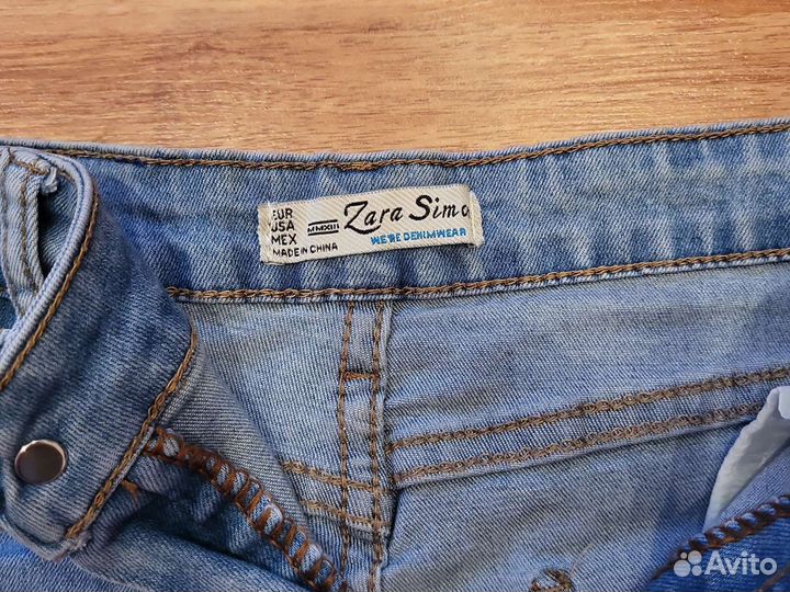 Шорты джинсовые