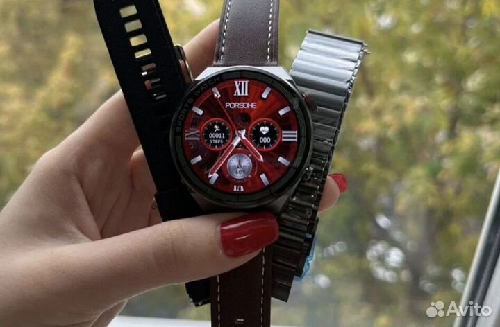 Круглые smartwatch Huawei gt M48 / новые