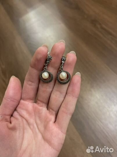 Серьги, кольцо и подвеска