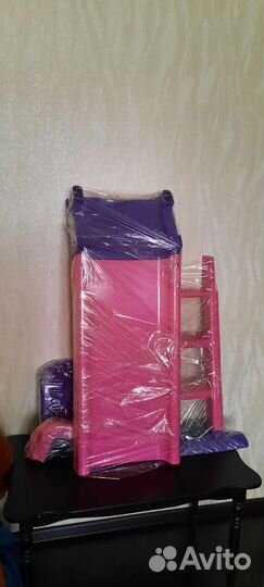 Детская горка пластиковая