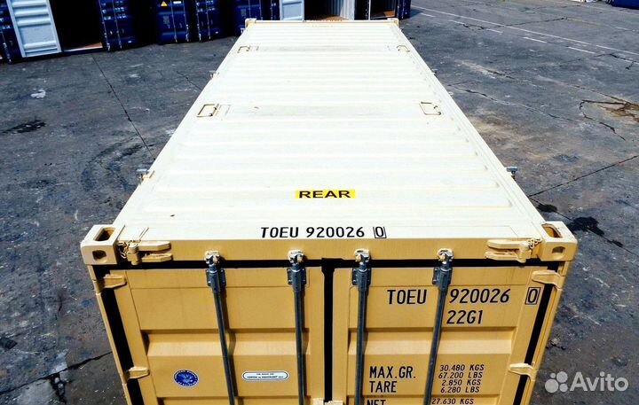 Сухогрузный, морской контейнер 20 футов, 20 Hard Top Container