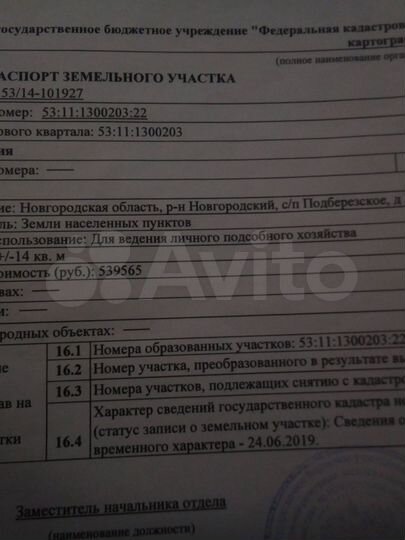 Участок 15 сот. (ИЖС)