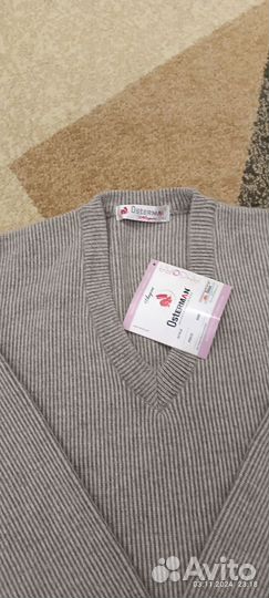 Свитер шерстяной мужской