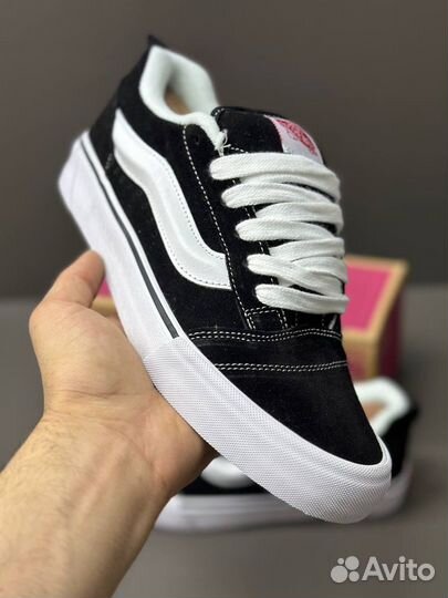 Кеды Vans Knu Skool 'Black White'