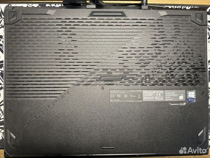 Игровой ноутбук asus rog strix g17 GL731