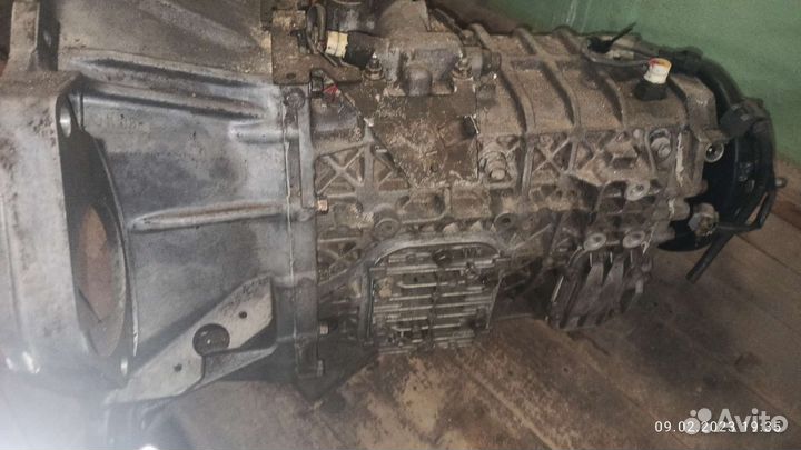 Кпп isuzu npq 75 5 ступенчатая m0yeu