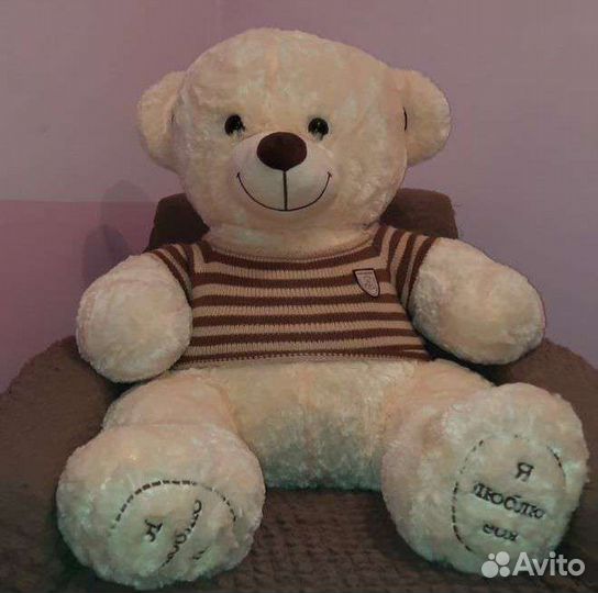 Плюшевый медведь новый