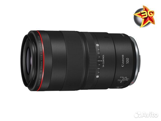 Объектив Canon RF 100mm f/2.8L Macro IS USM