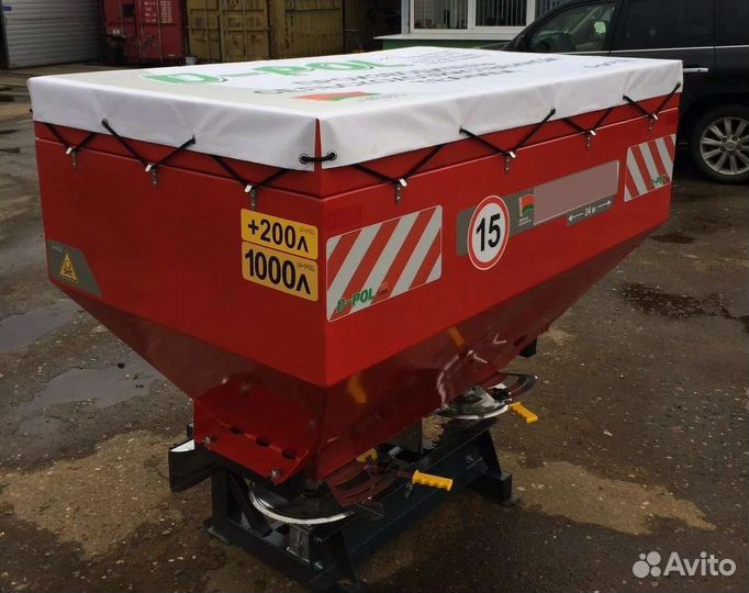 Разбрасыватель удобрений D-Pol РУМ 1000, 2024