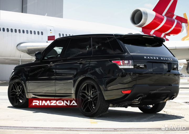 Кованые диски R23 на Range Rover Sport