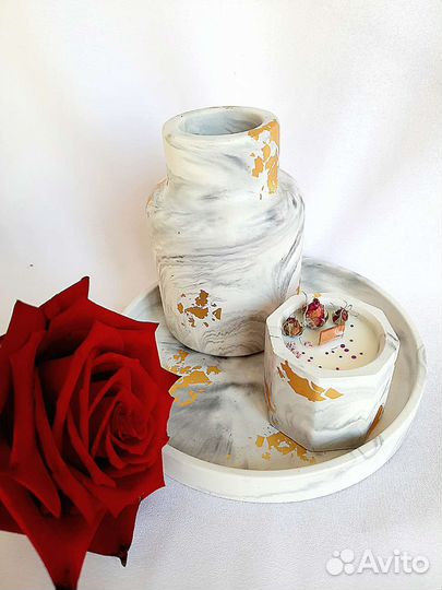 Подарок. Набор из высокопрочного гипса