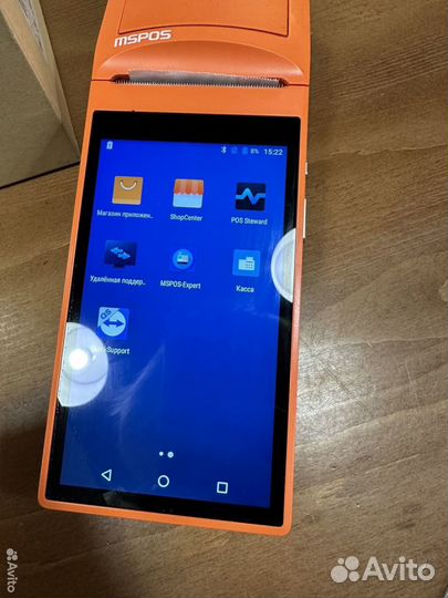 Касса MSPOS-K с зарядной станцией