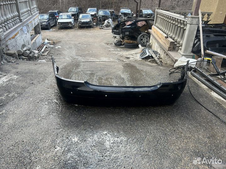 Бампер задний mercedes 221 S500