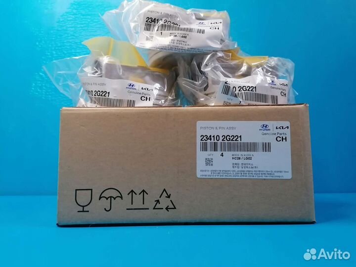 Поршень G4KE 234102G201 234102G211 234102G221