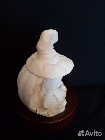 Ведьмочка Хэллоуин/ тыква, гипс