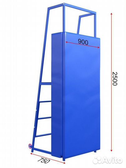 Вышка судейская универсальная, положение стоя (разборная) Pioner A13776