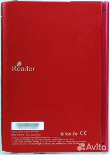 Sony Reader PRS-650 Touch Edition