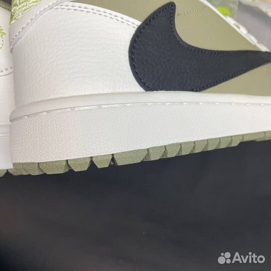 Кроссовки travis scott AIR jordan 1 LOW golf