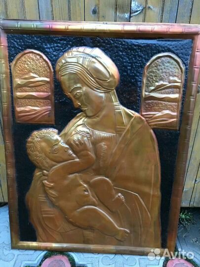 Чеканка картина