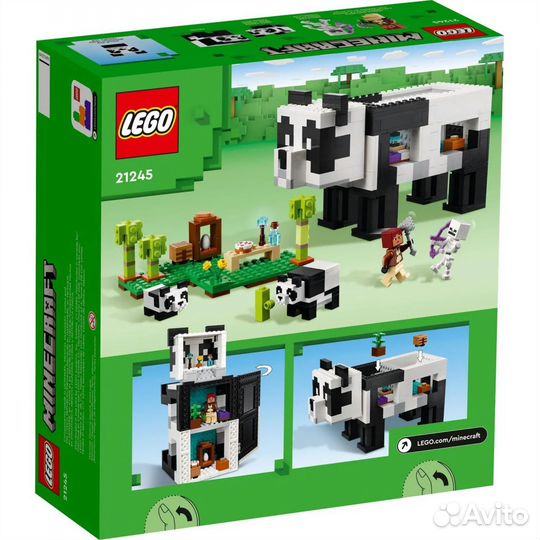 Конструктор lego 21245 Minecraft Дом панды