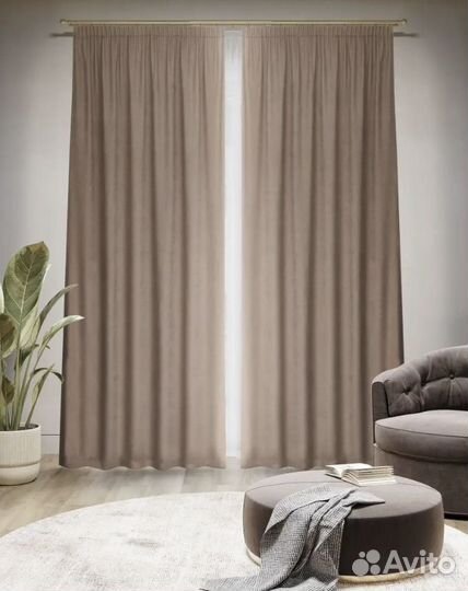 Шторы блэкаут 2 шт комплект 150*270