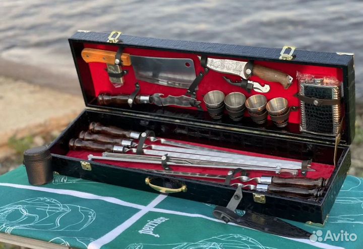 Шашлычный набор в кейсе