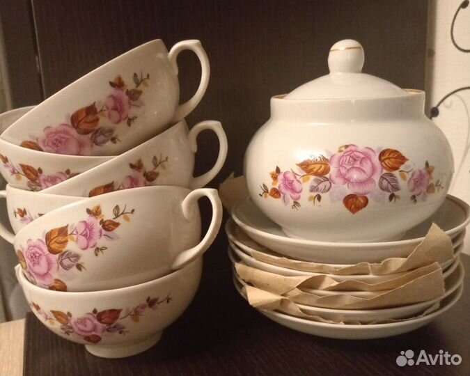 Чайный сервиз лфз Дулево