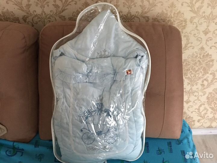 Конверт на выписку для мальчика весна осень