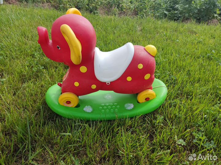 Слон- каталка, качалка
