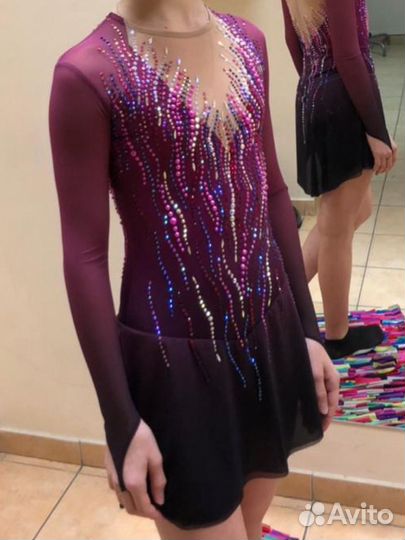 Платье для фигурного катания 158 164