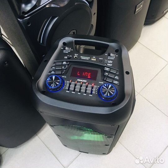 Мощная колонка блютуз 500вт Dance BOX караоке