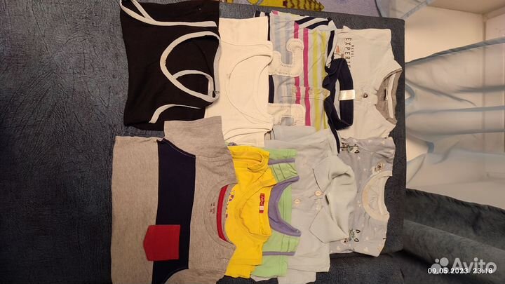 Большой пакет вещей на мальчика до 3 лет