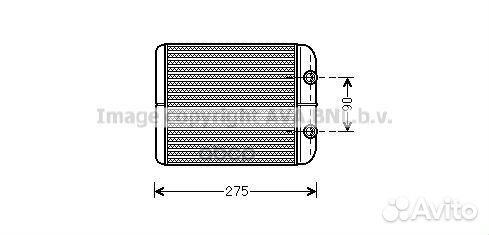 Радиатор отопителя VAG Q7 / cayenne / amarok/TA