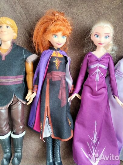 Холодное сердце Анна Эльза Кристоф Hasbro Disney