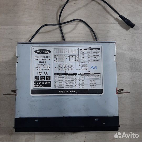 Магнитола Nissan Almera G15 седан 2014