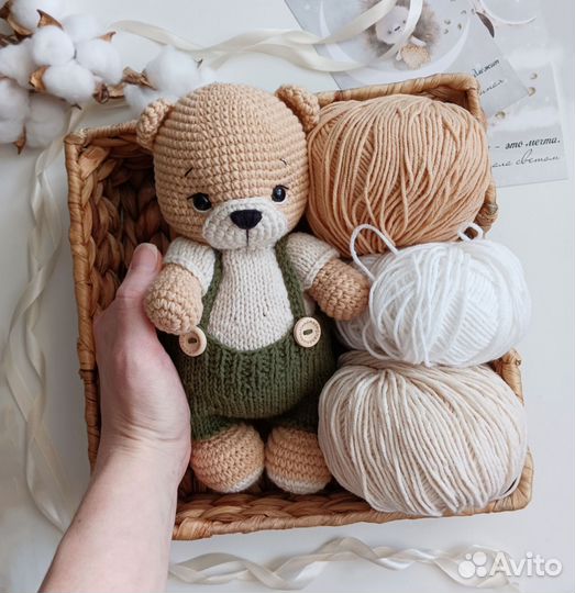 Вязаные игрушки ручной работы