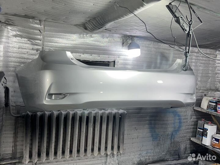 Задний бампер тойота королла е151