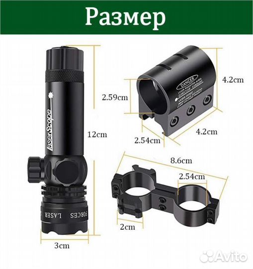 Laserscope Лазерный Прицел лцу