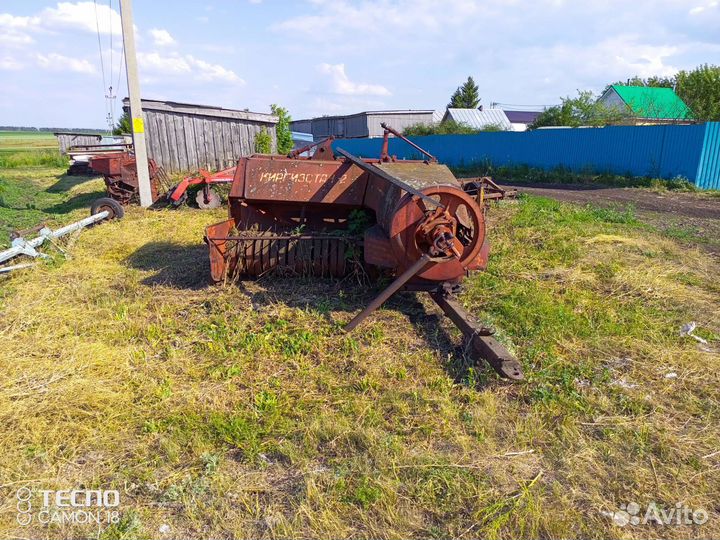 Пресс-подборщик Киргизстан ПС-1.6, 1986