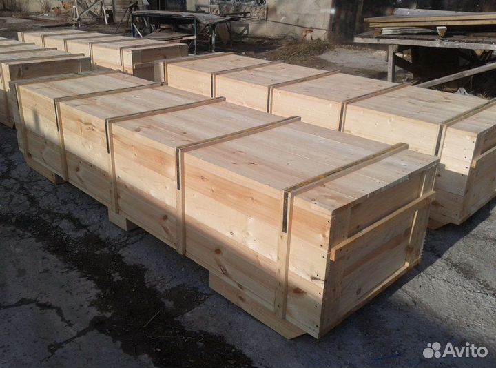 Ящик деревянный для транспортировки грузов