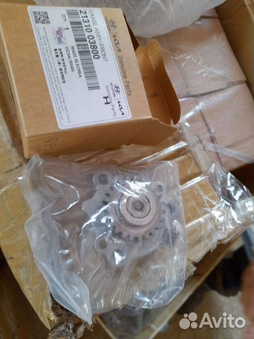 KIA Rio 4 Hyundai Solaris 2 масляный насос g4lc