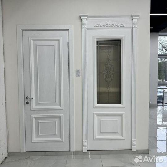 Двери межкомнатные остеклённые s-5314