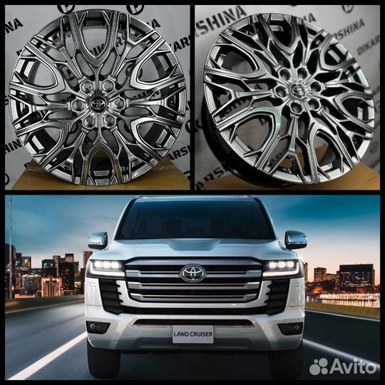 Комплект колес тойота ланд крузер 300 R20 6/139.7