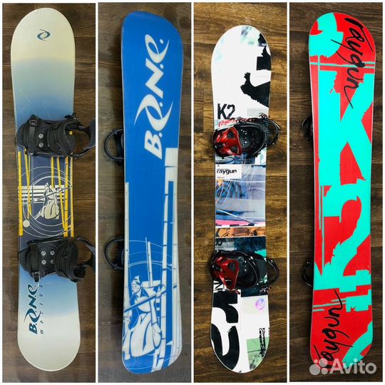 Сноуборды с креплениями 159-160