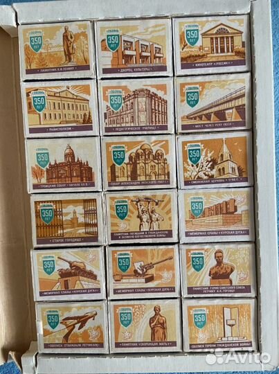 Коллекционные спички винтаж